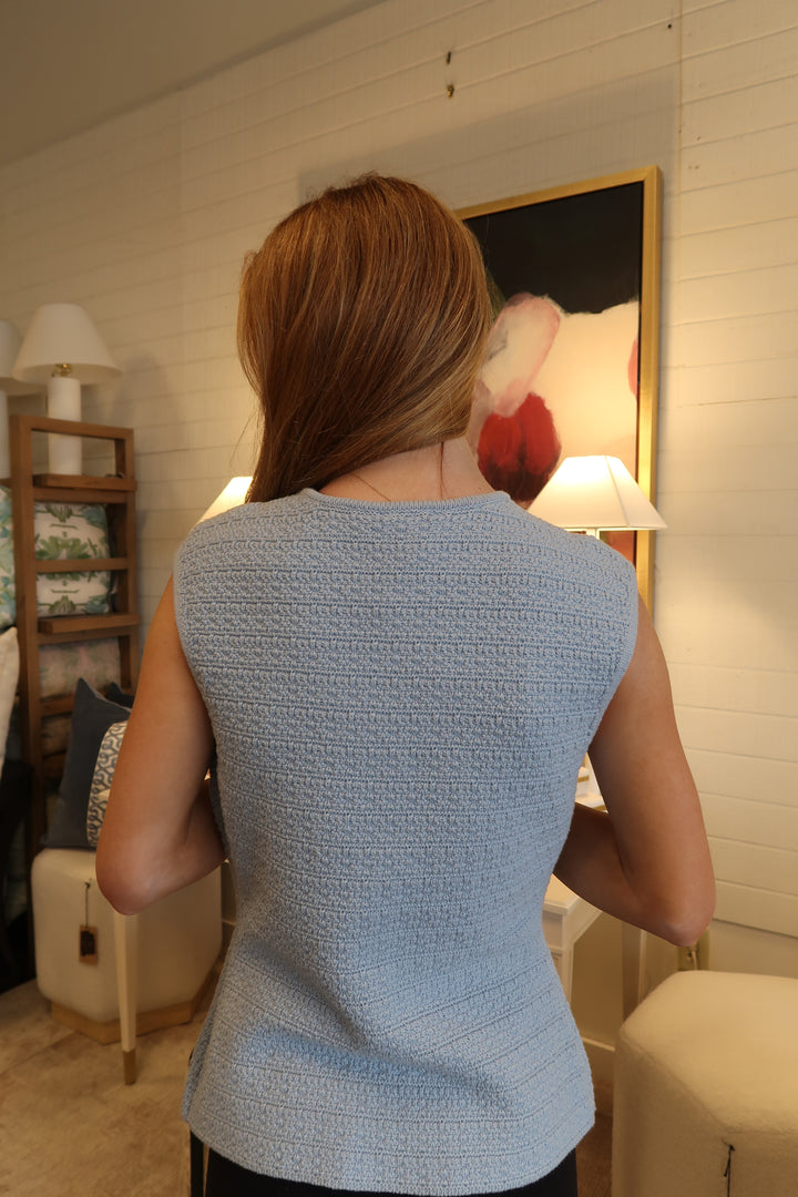 Sky Knit Vest Top