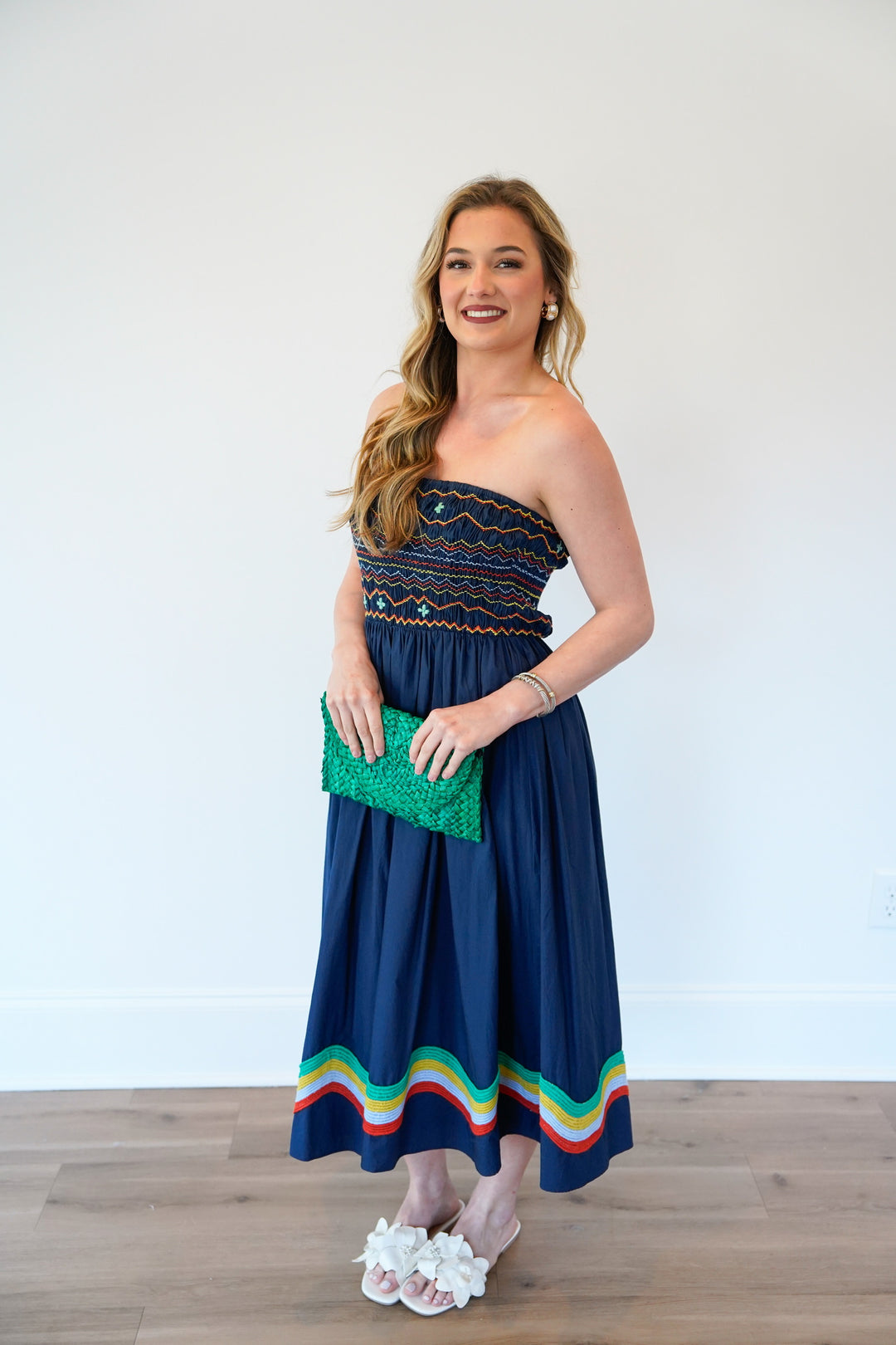 THE QUEENIE DRESS-ECO XS / SEA THE QUEENIE DRESS-ECO XS / SEA