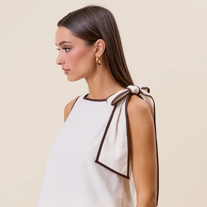 Shoulder Bow Top