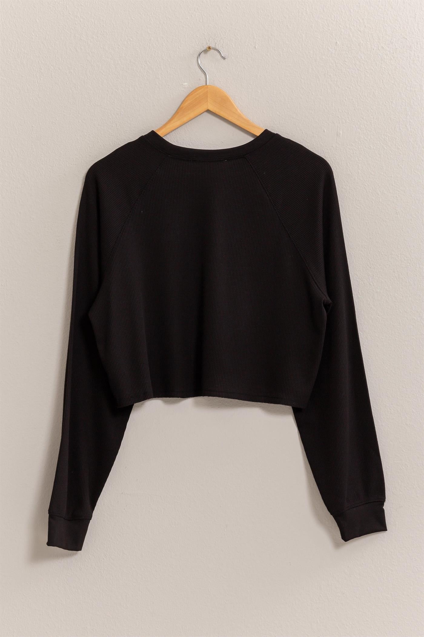 Waffle Long Sleeve Tee