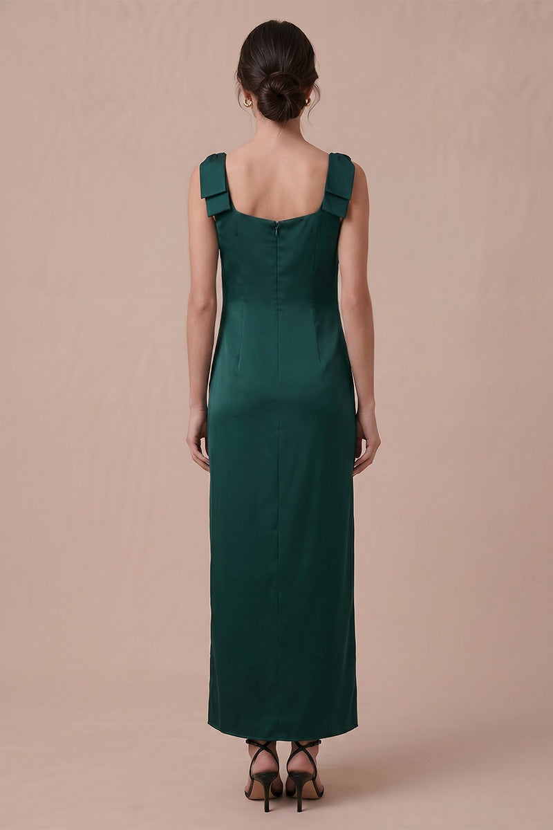Emery Dress in Emerald Green