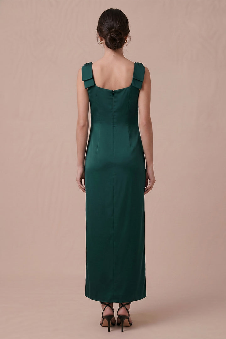 Emery Dress in Emerald Green