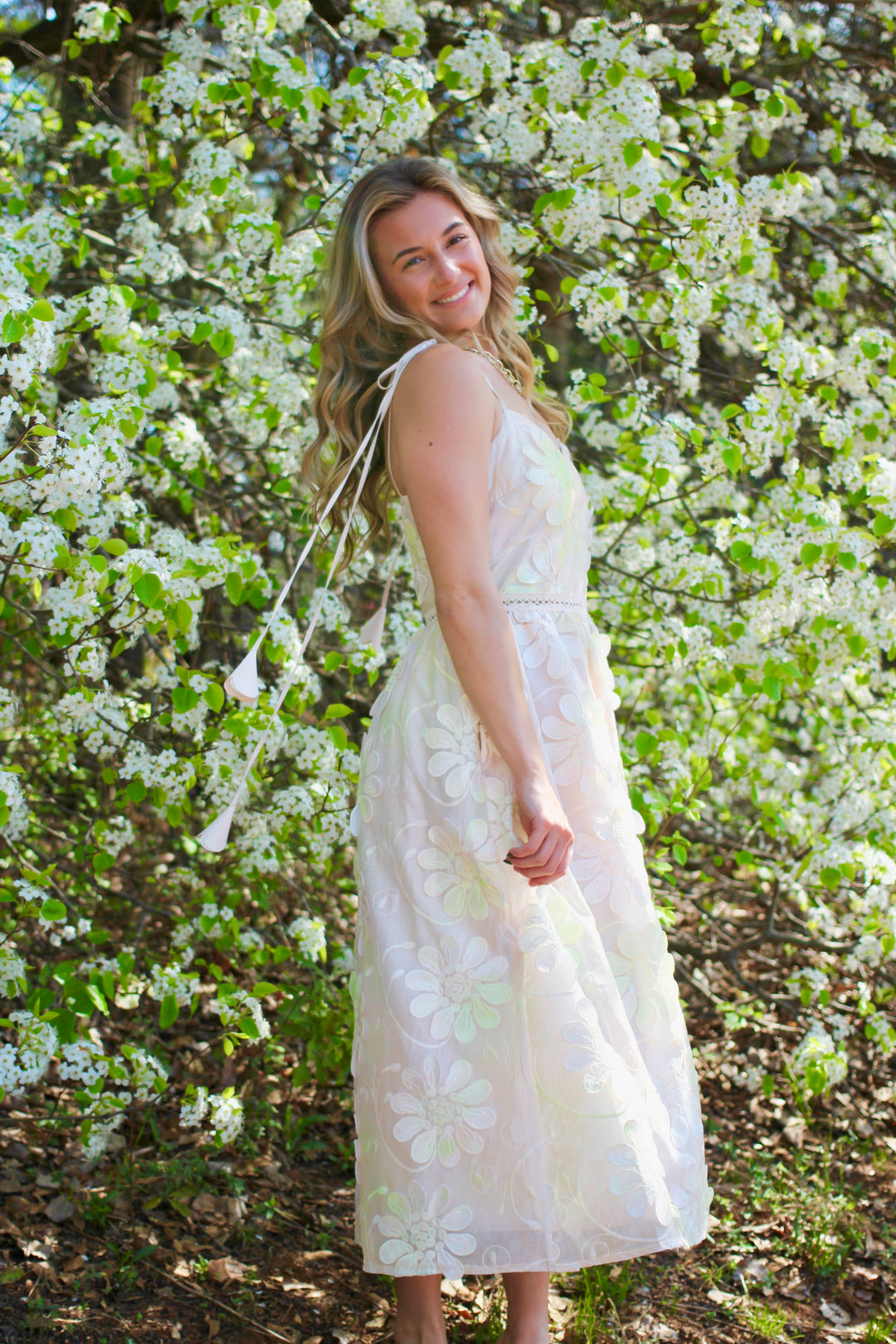 3-D Daisies and Sunshine Dress