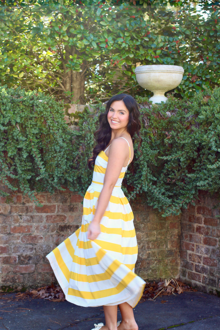 Sunny Striped Dress