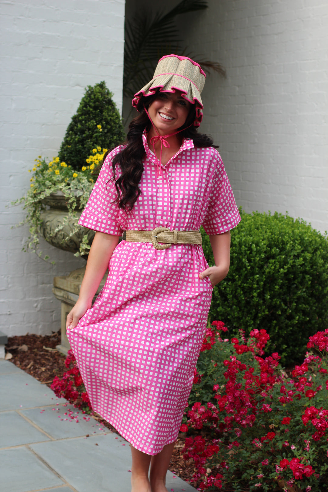 Josie Gingham Dress