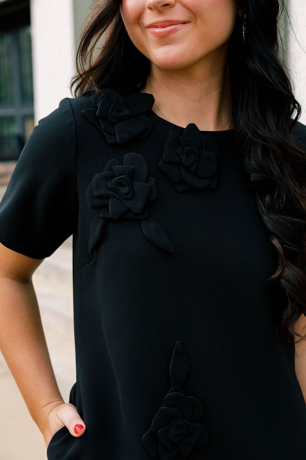 Nior Flower Mini Dress