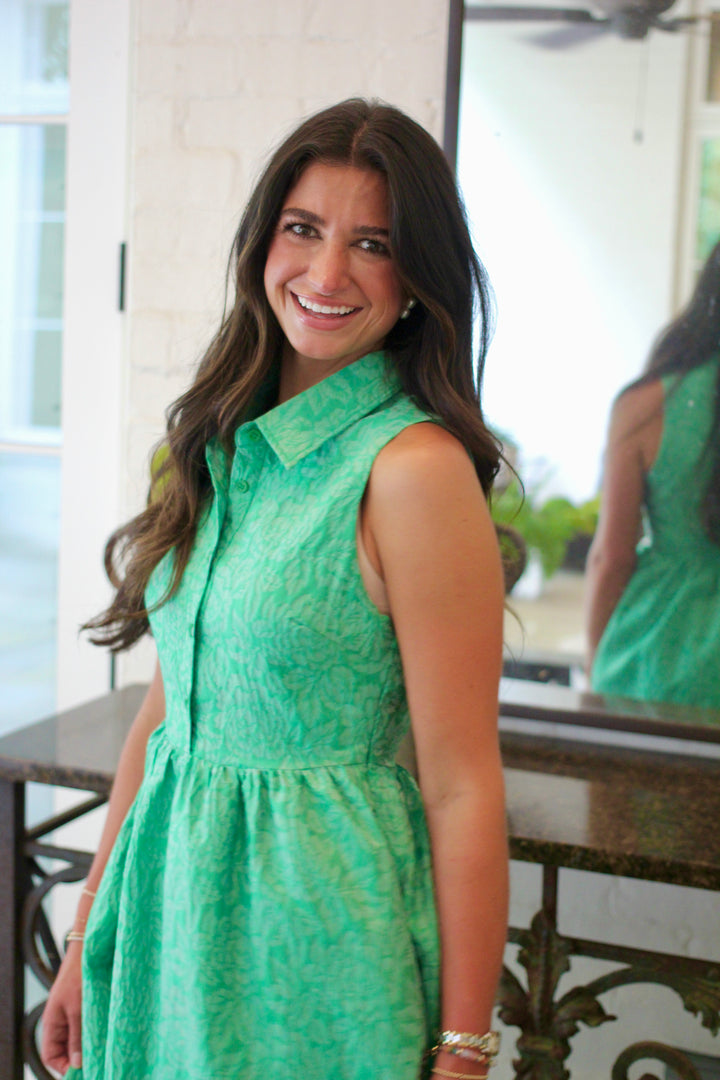 Vivian Jacquard Dress