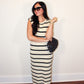 Striped Knit Dress