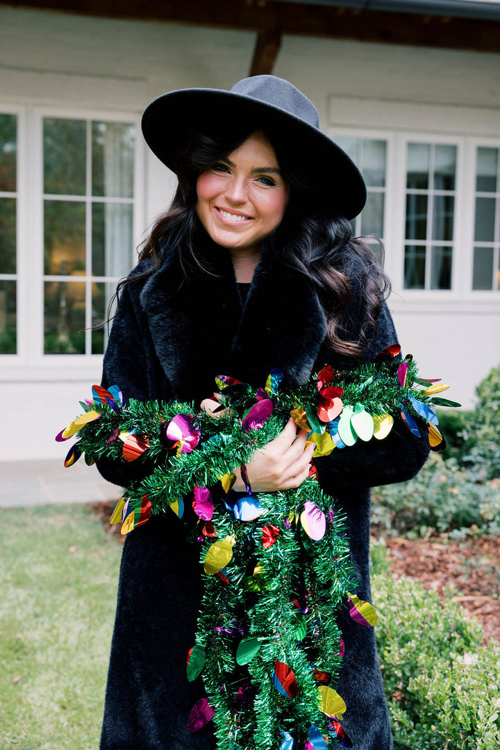 Faux Fur Sweater Jacket