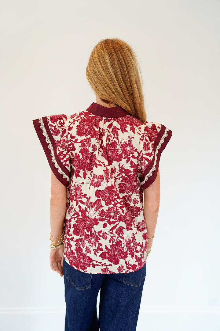 Fall Floral Top