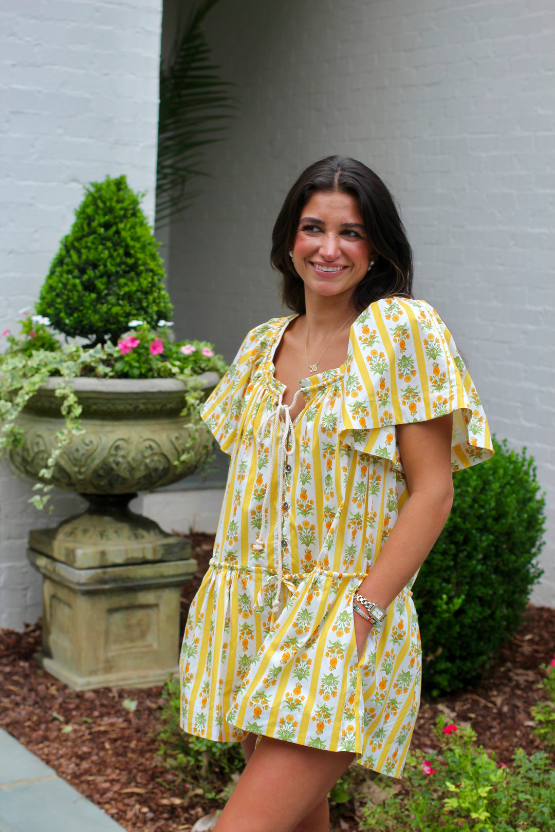 Sunflower Fields Romper