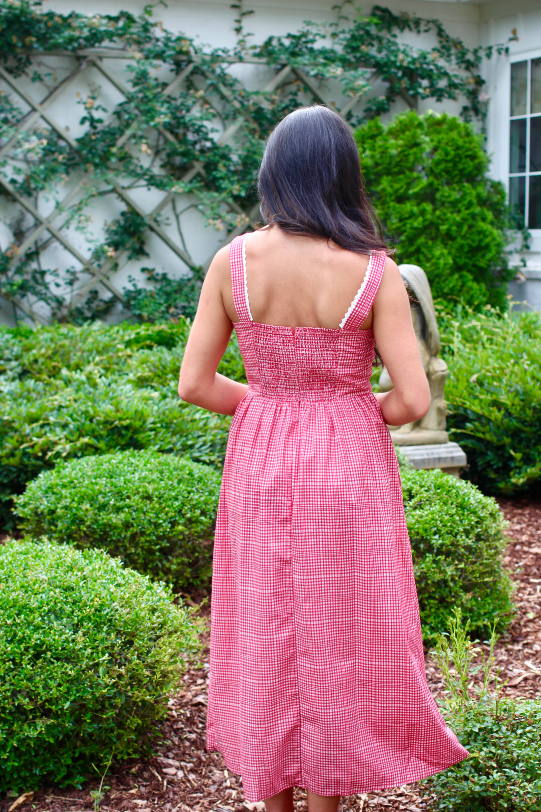 Picnic Corset Gingham Dress