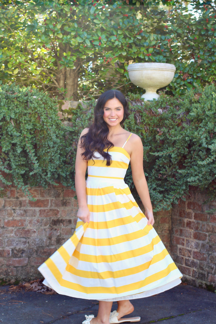 Sunny Striped Dress