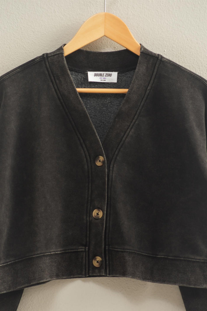 Sweatshirt Cardigan