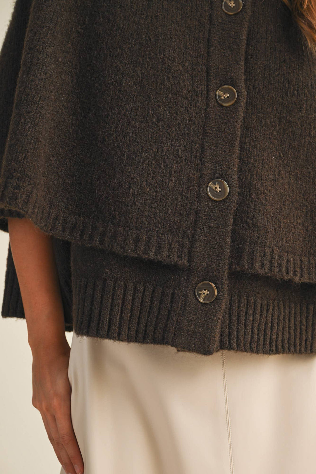 Maxine Capelet in Espresso