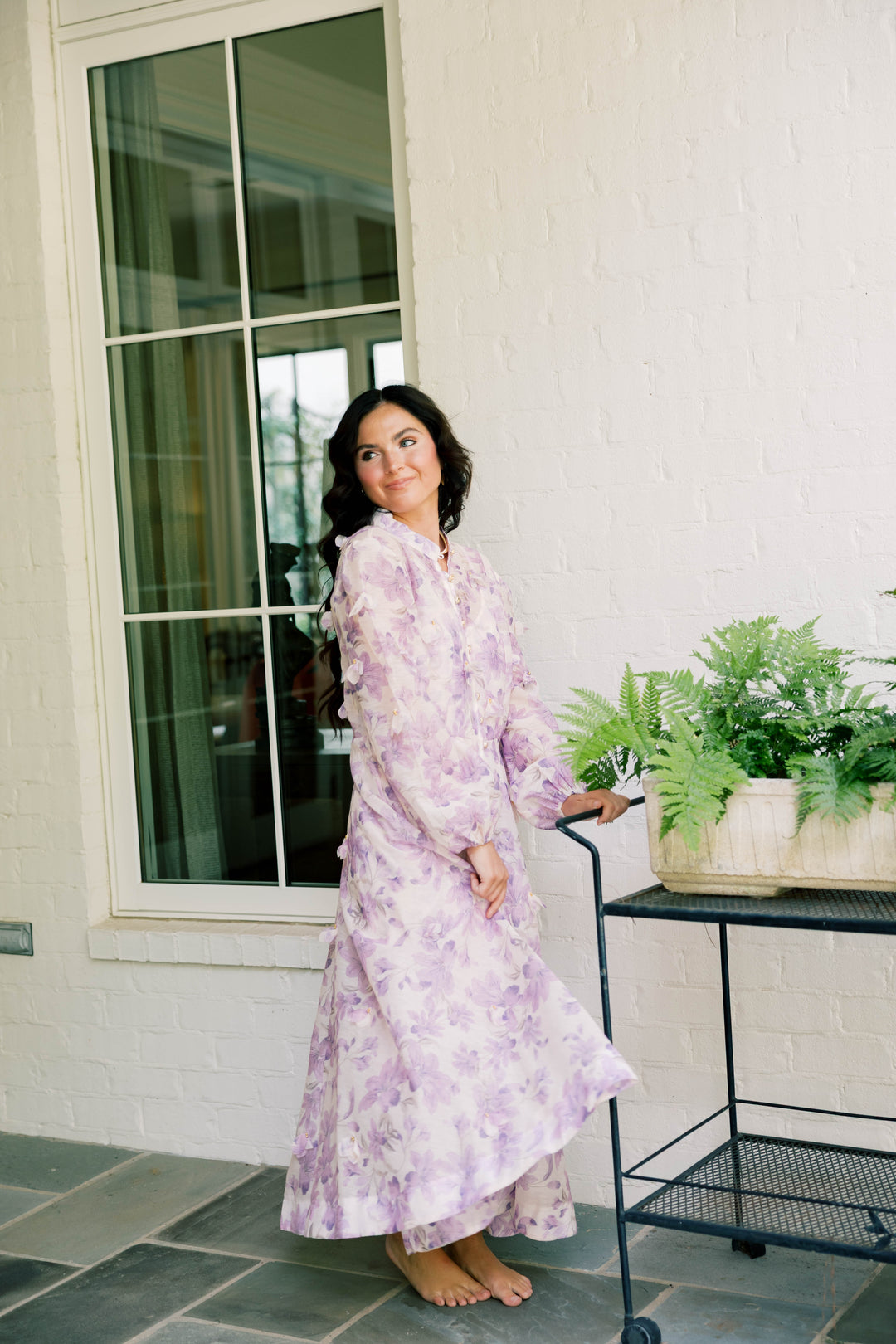 Lavender Garden Dress
