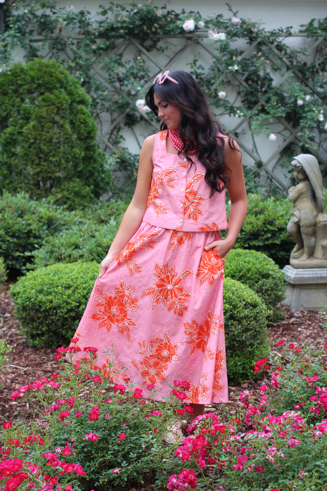 Eyelet Vaca Set