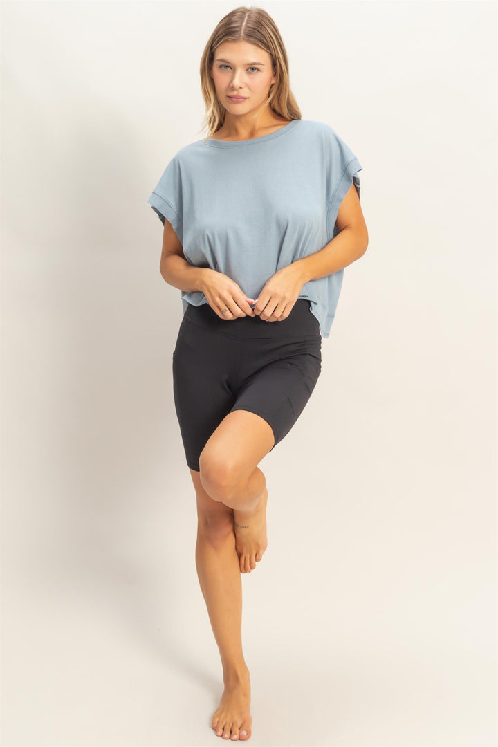 Cross Back Athletic Top