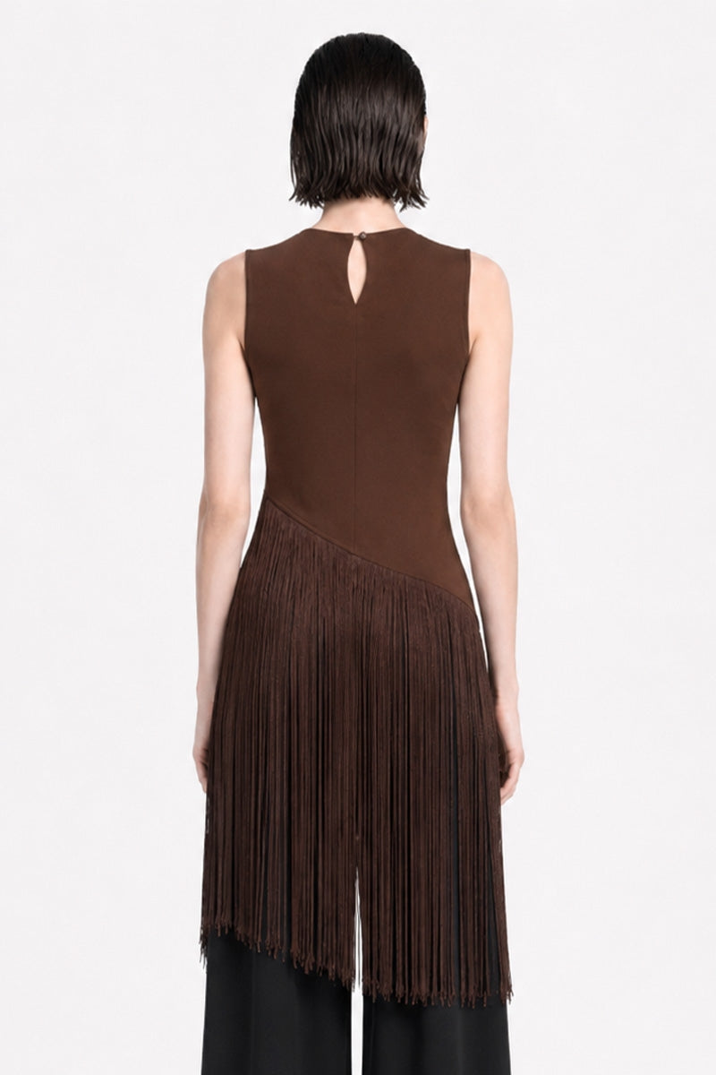 Mirren Top in Chocolate
