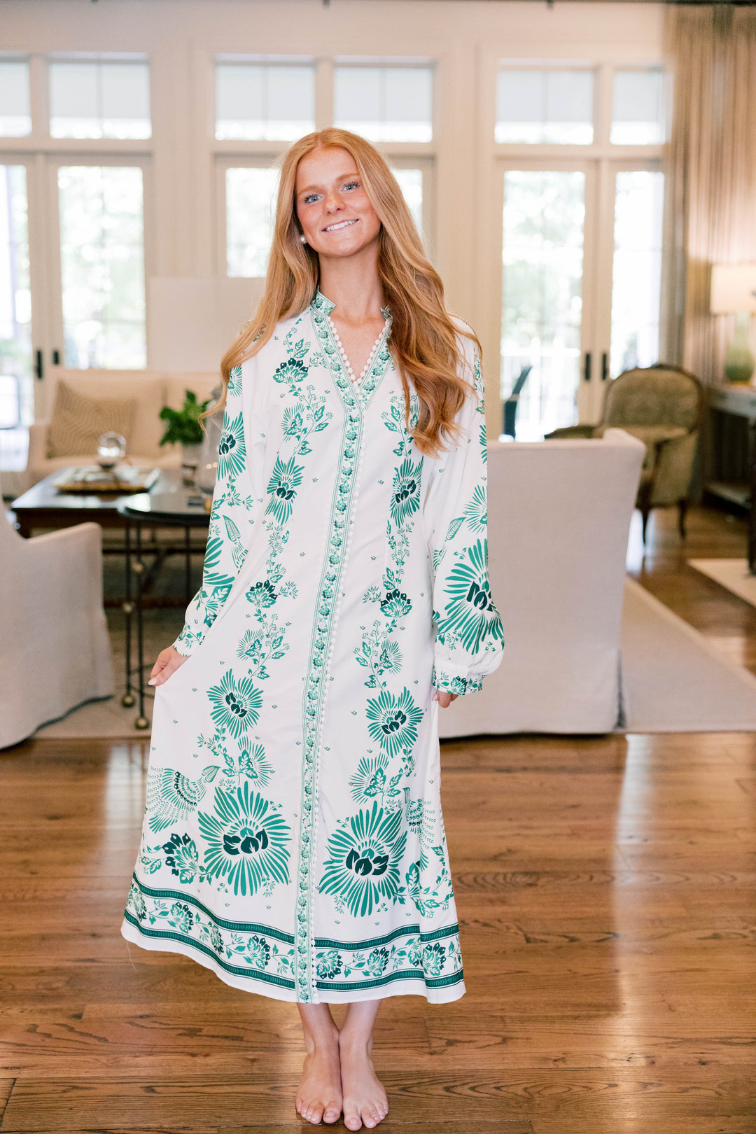 Green Garden Dress