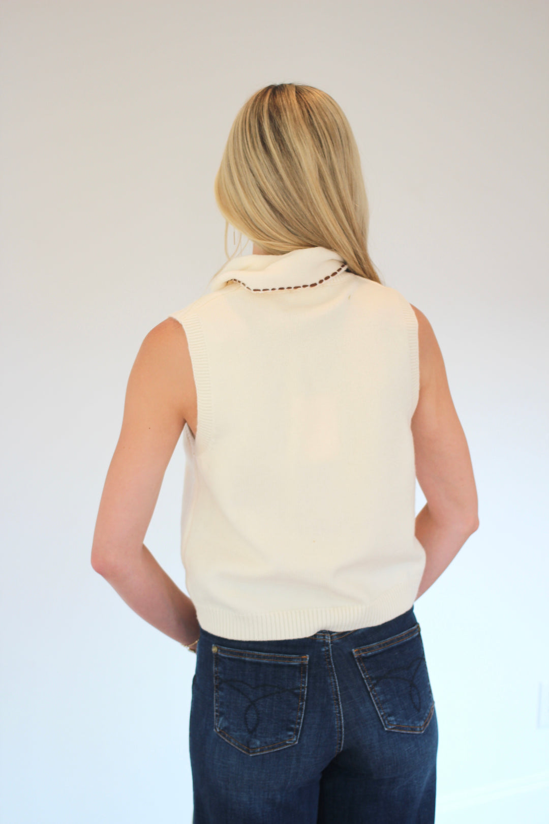 Savannah Tie-Neck Knit Top