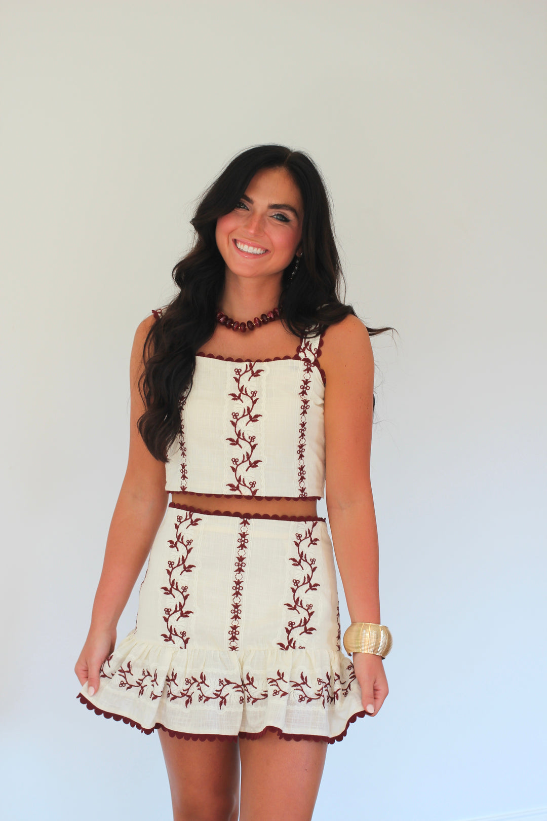 Burgundy Garden Set