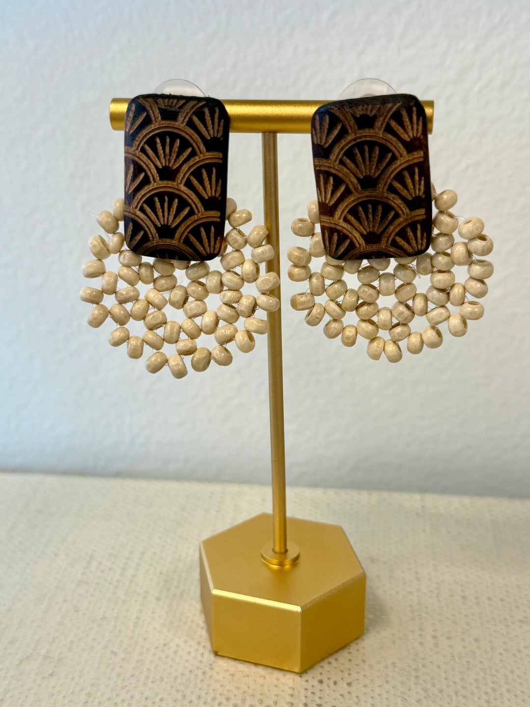 Beaded Bahama Earring