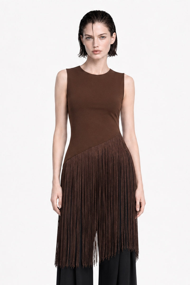 Mirren Top in Chocolate