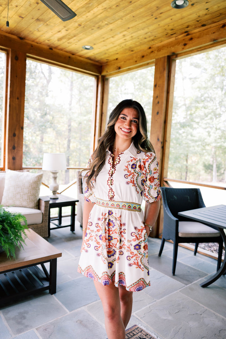 Bohemian Flower Dress