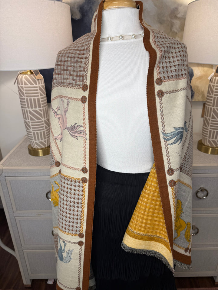 Various Tapestry Scarves