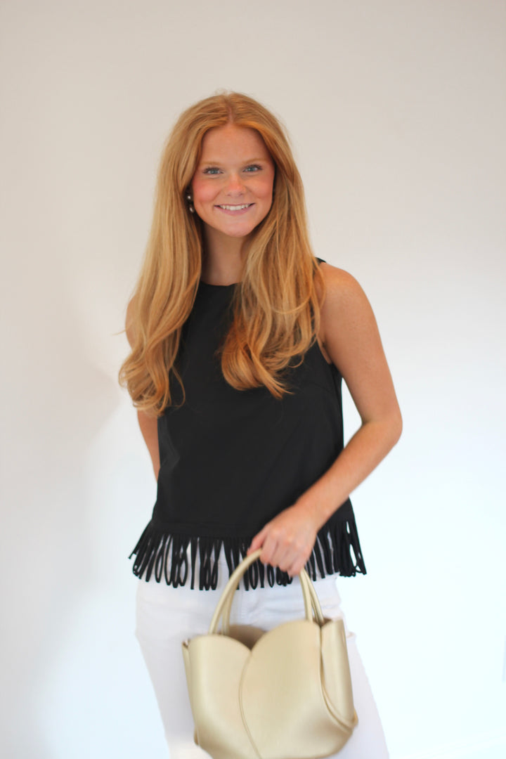 Farah Fringe Top