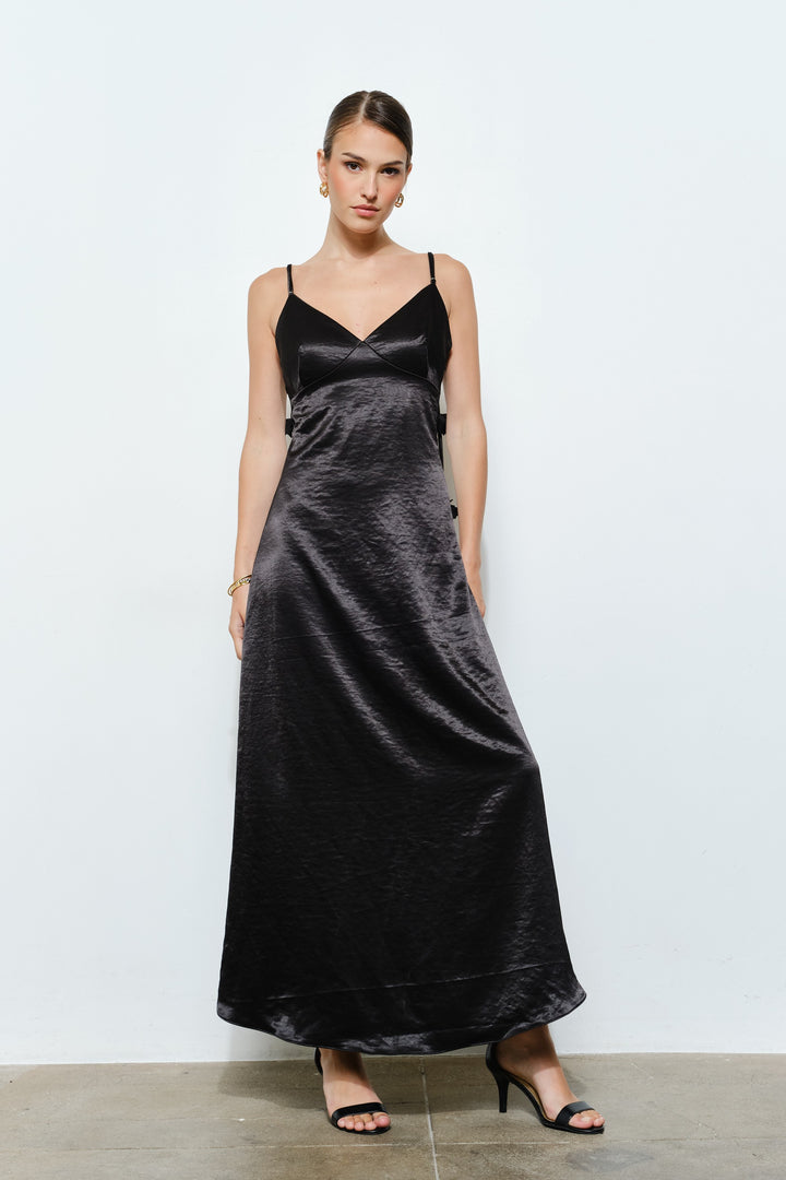 Rosette Formal Dress