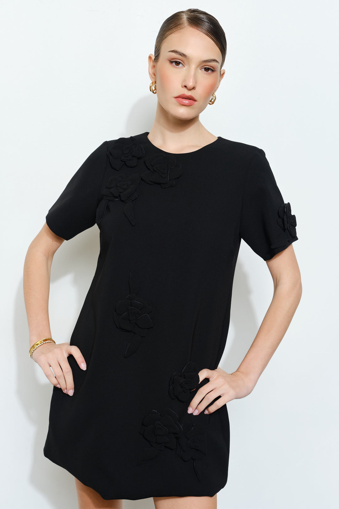 Nior Flower Mini Dress