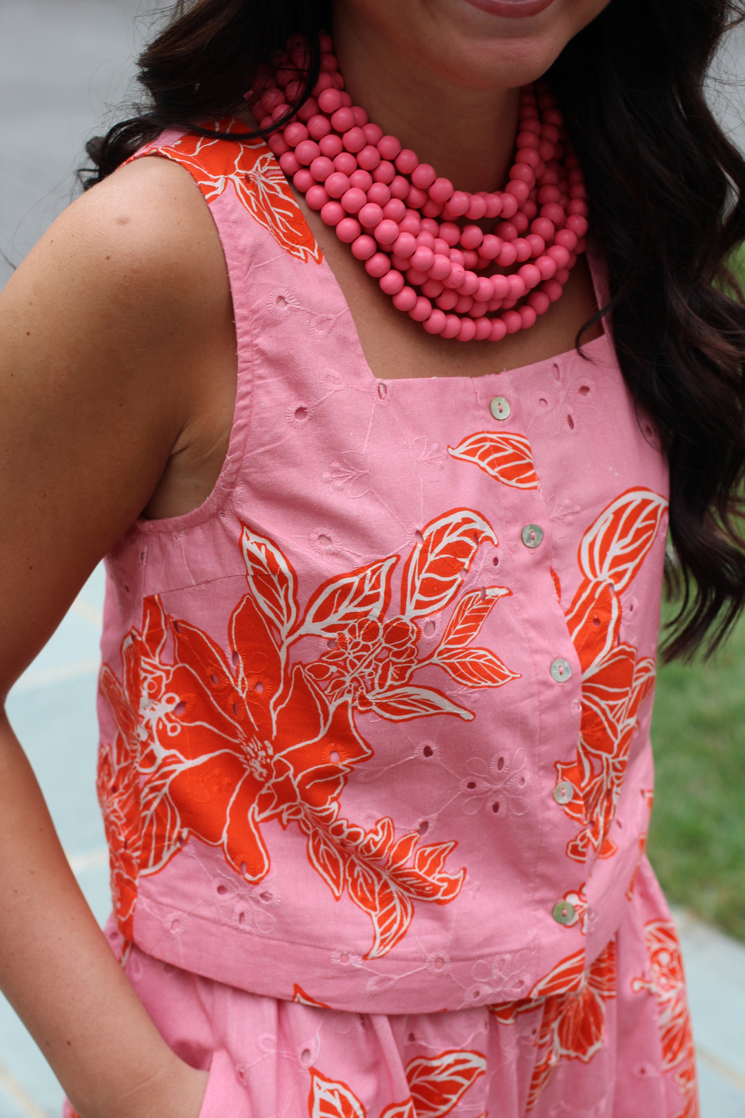 Eyelet Vaca Set