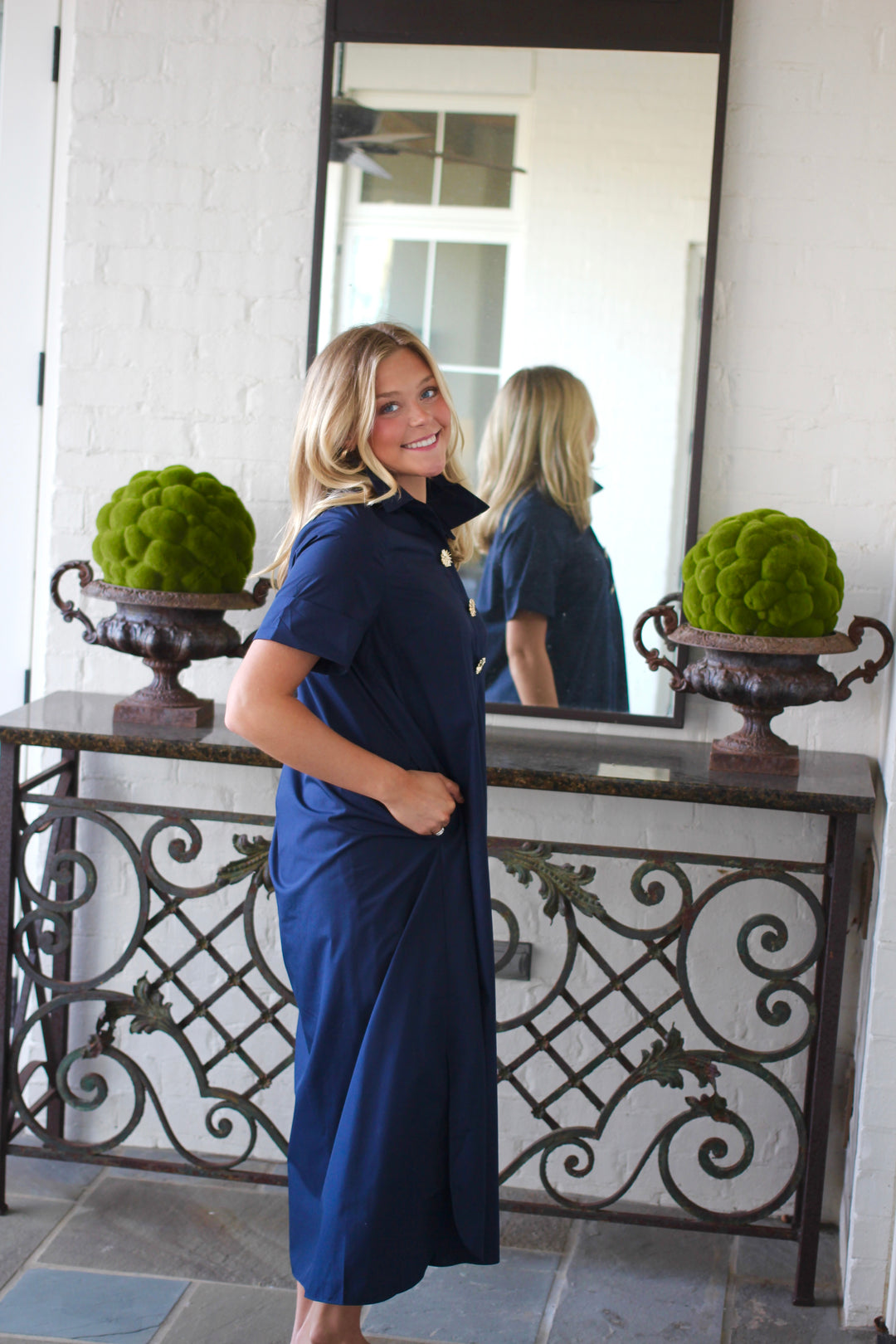 New England Shirt Dress