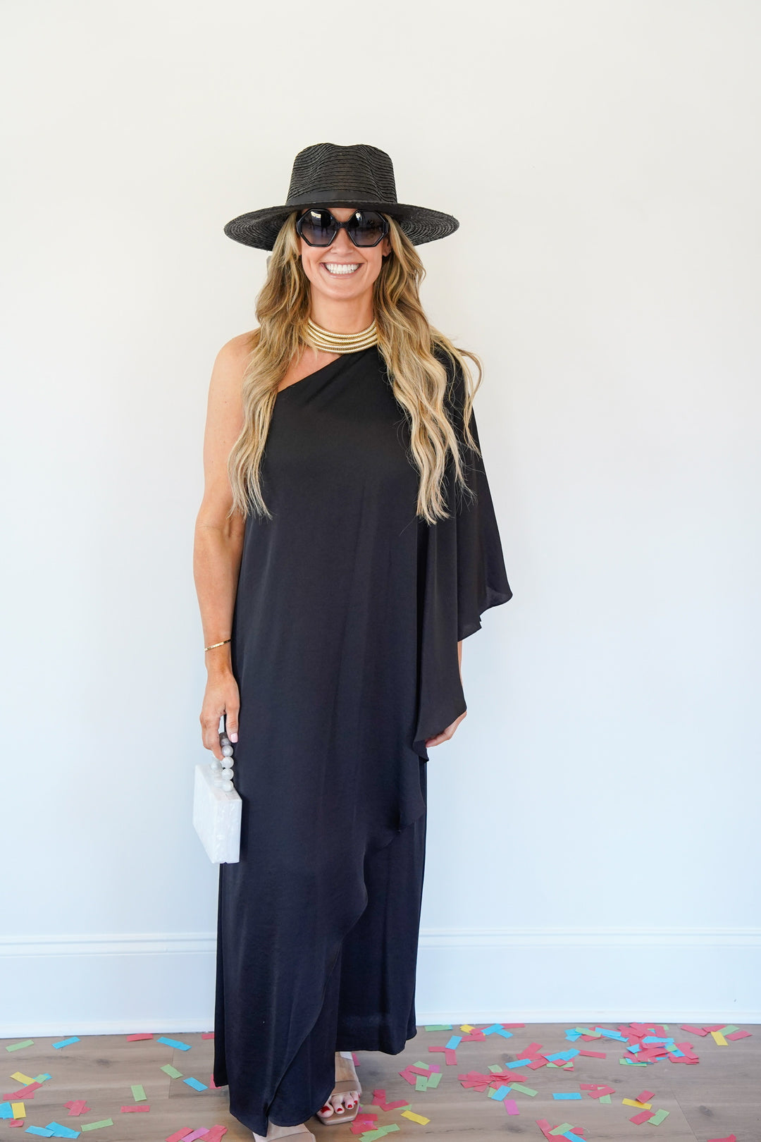 Callie One Shoulder Dress