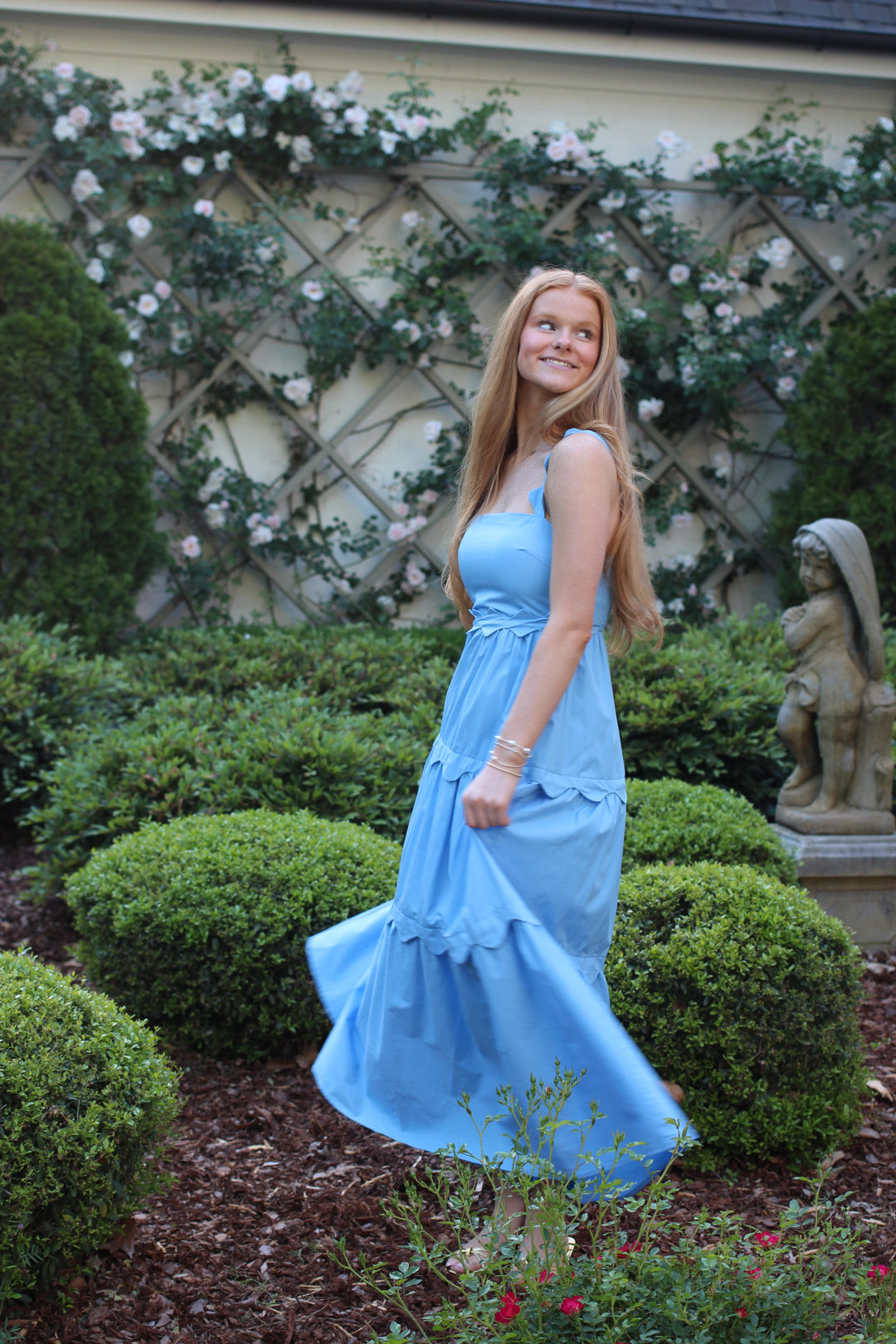 Charleston Scallop Dress