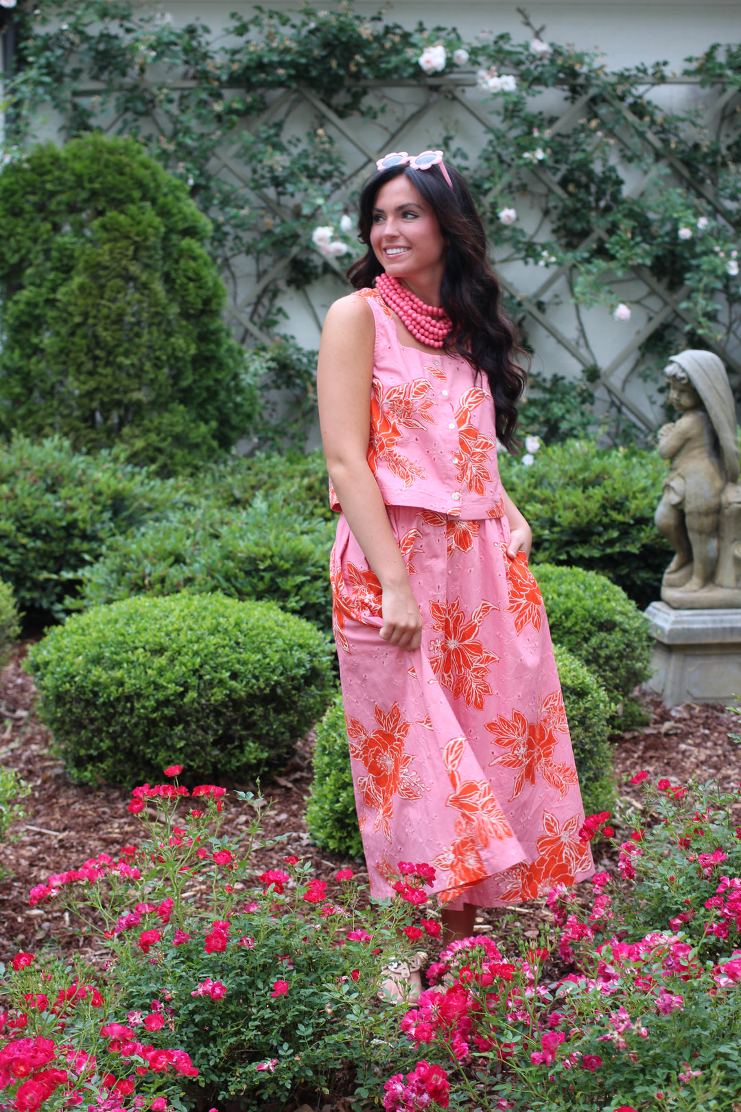 Eyelet Vaca Set