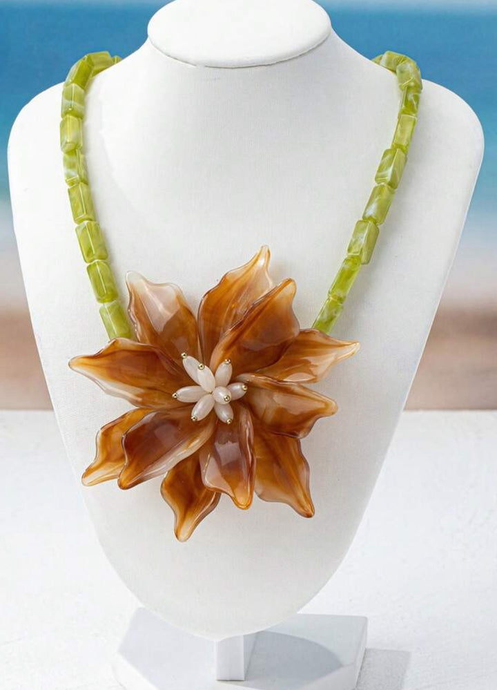 Flower Statement Necklace