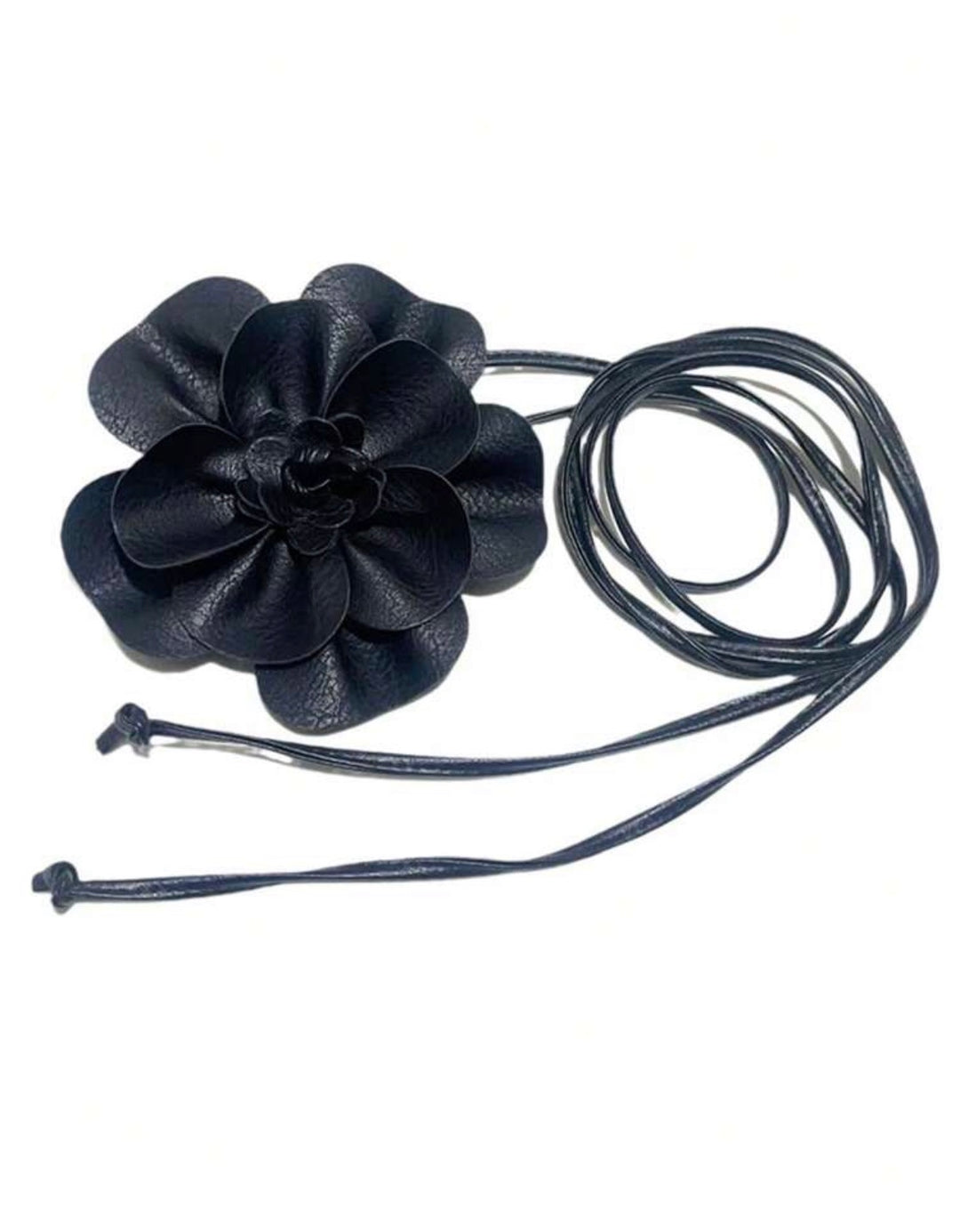 Flower Tie Belt