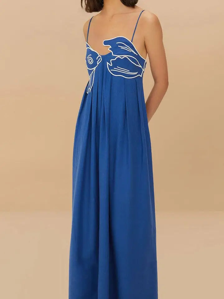 Blue Fish Dress