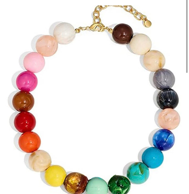 Rainbow Bubble Necklace