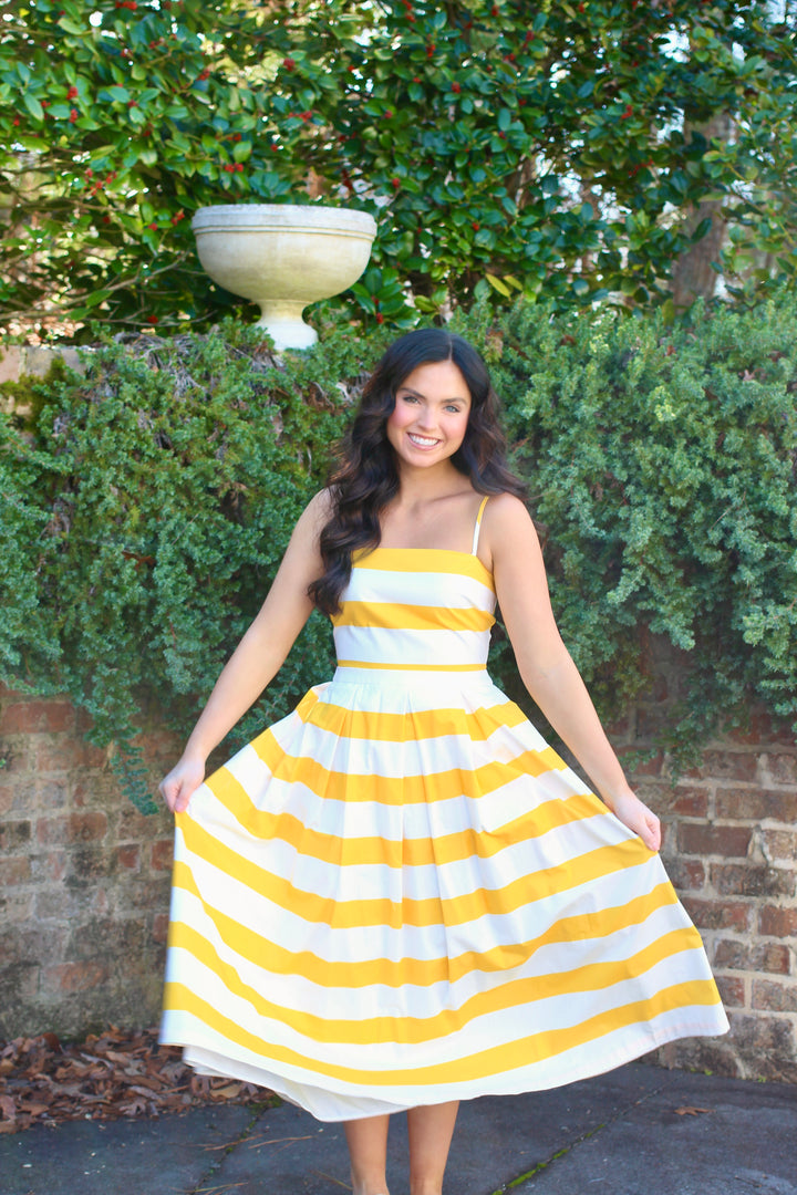 Sunny Striped Dress