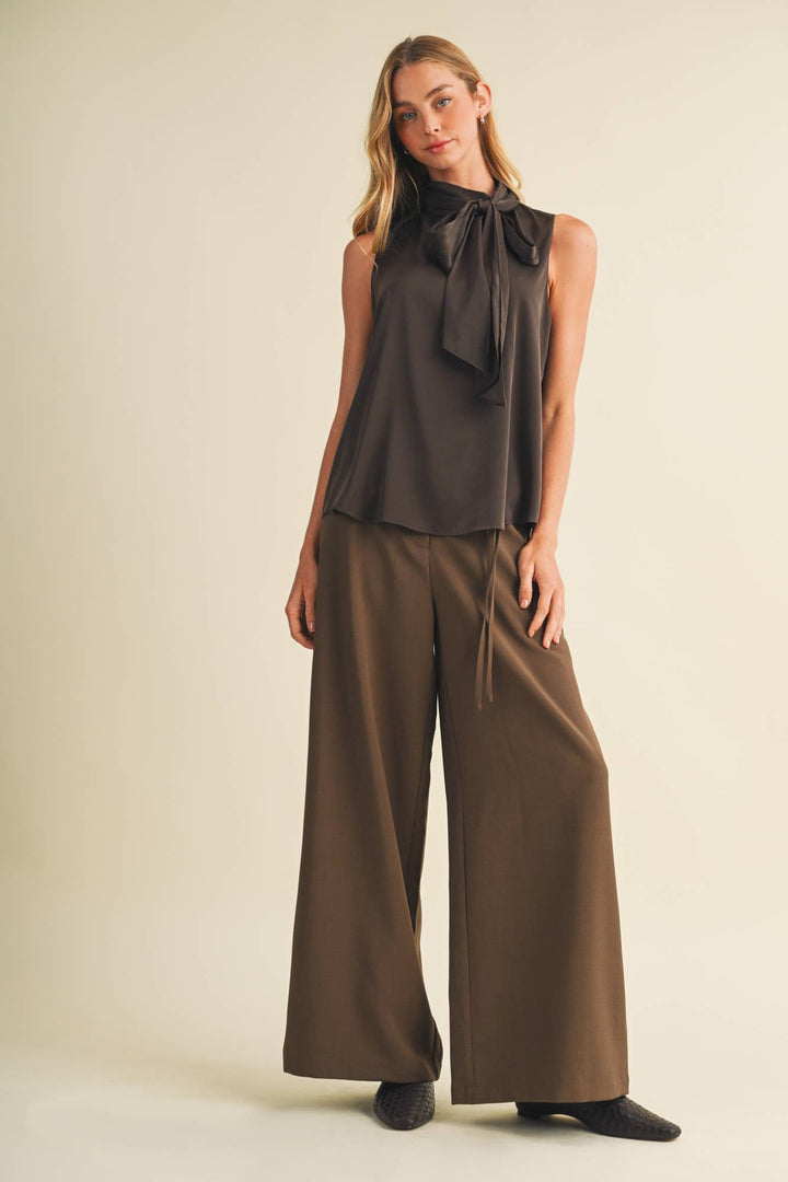 Leigh Top in Dk Oak