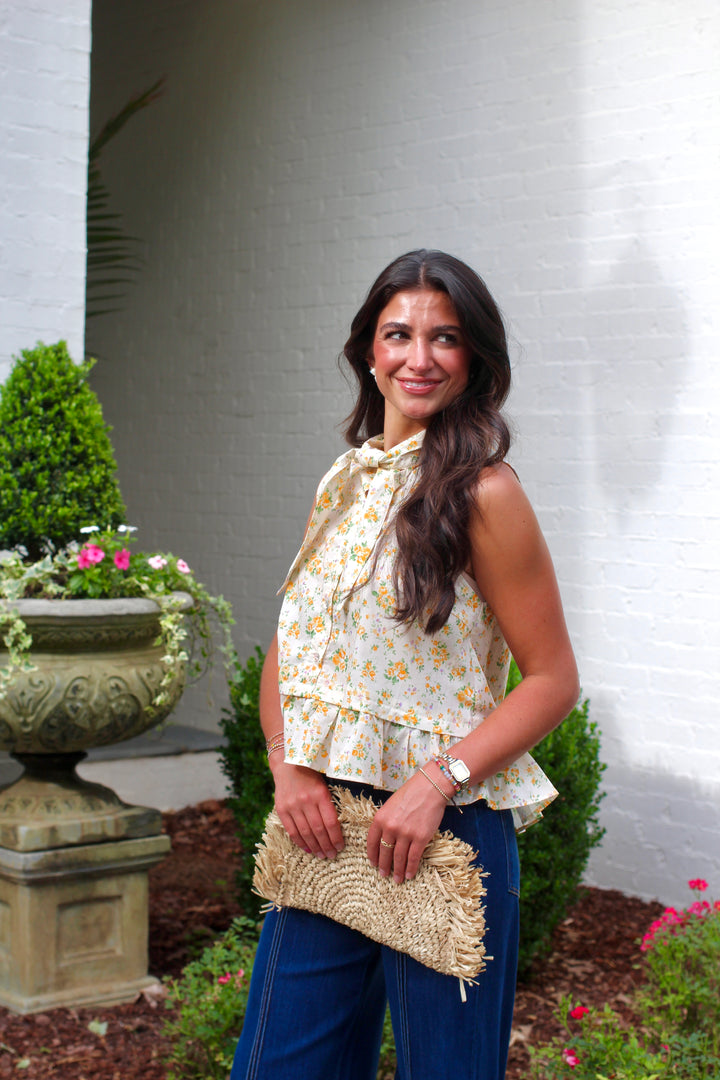 Sweet Pea Floral Top