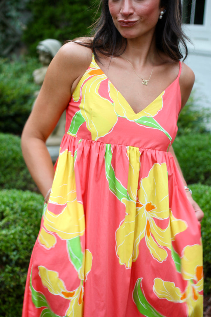 Janiah Floral Maxi Dress