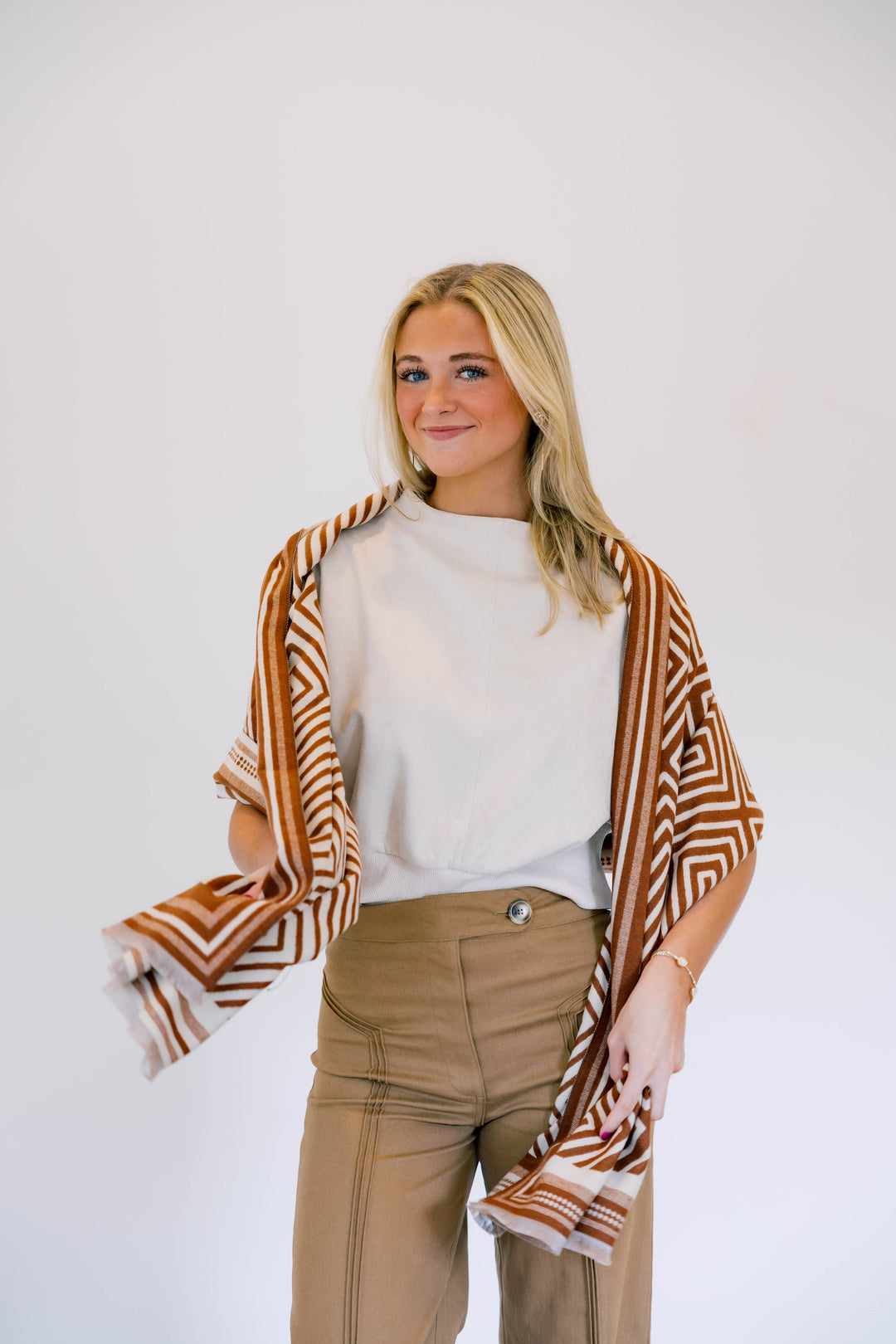 Ines Suede Top