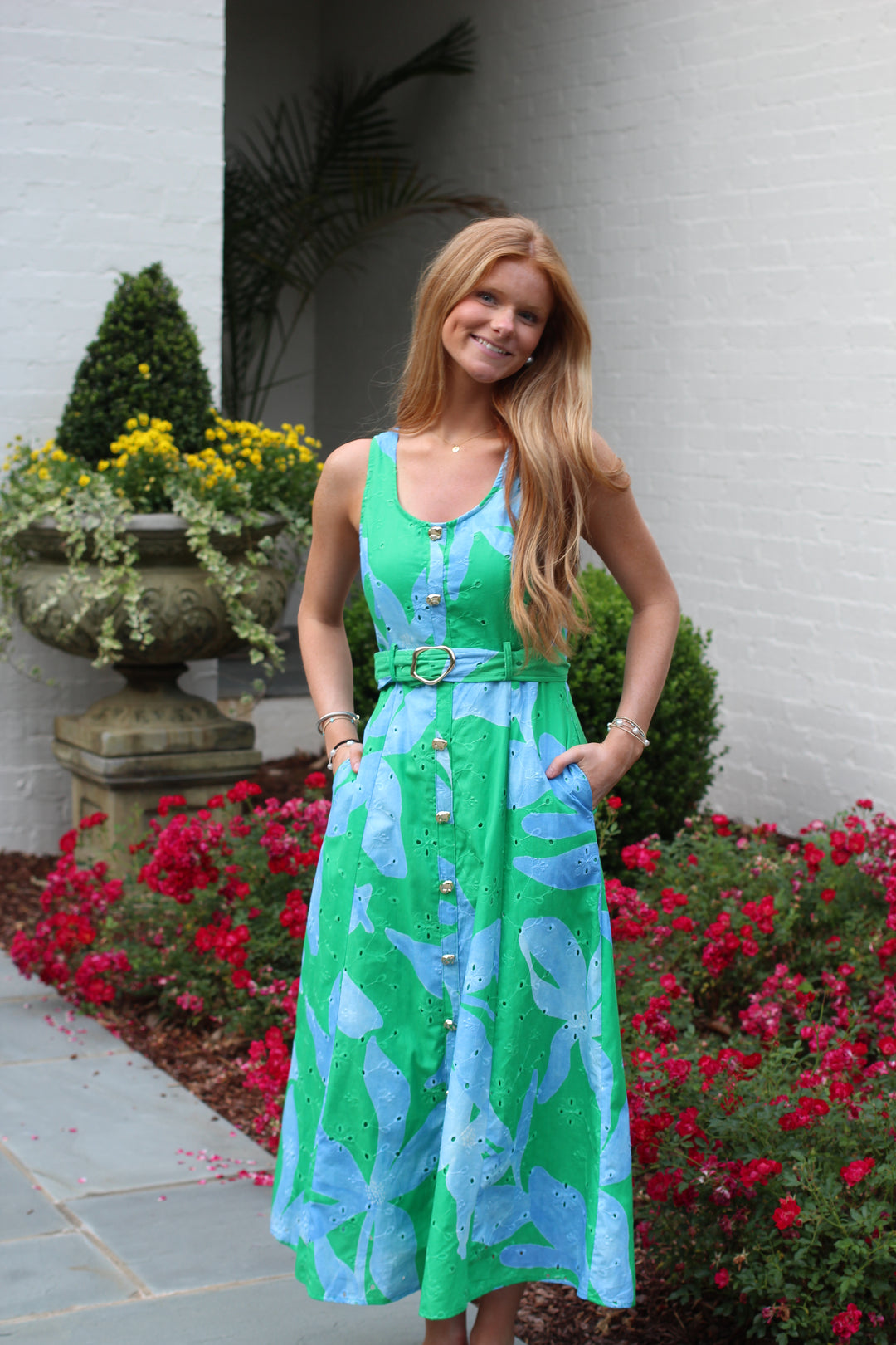 Palm Coast Bloom Dress