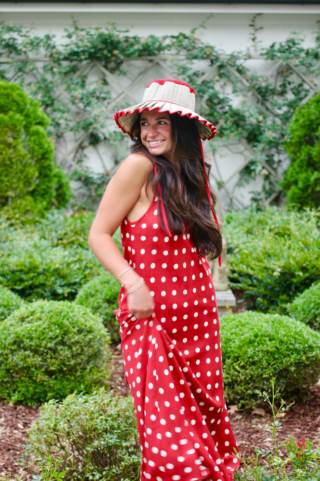 Doris Polka Dot Dress