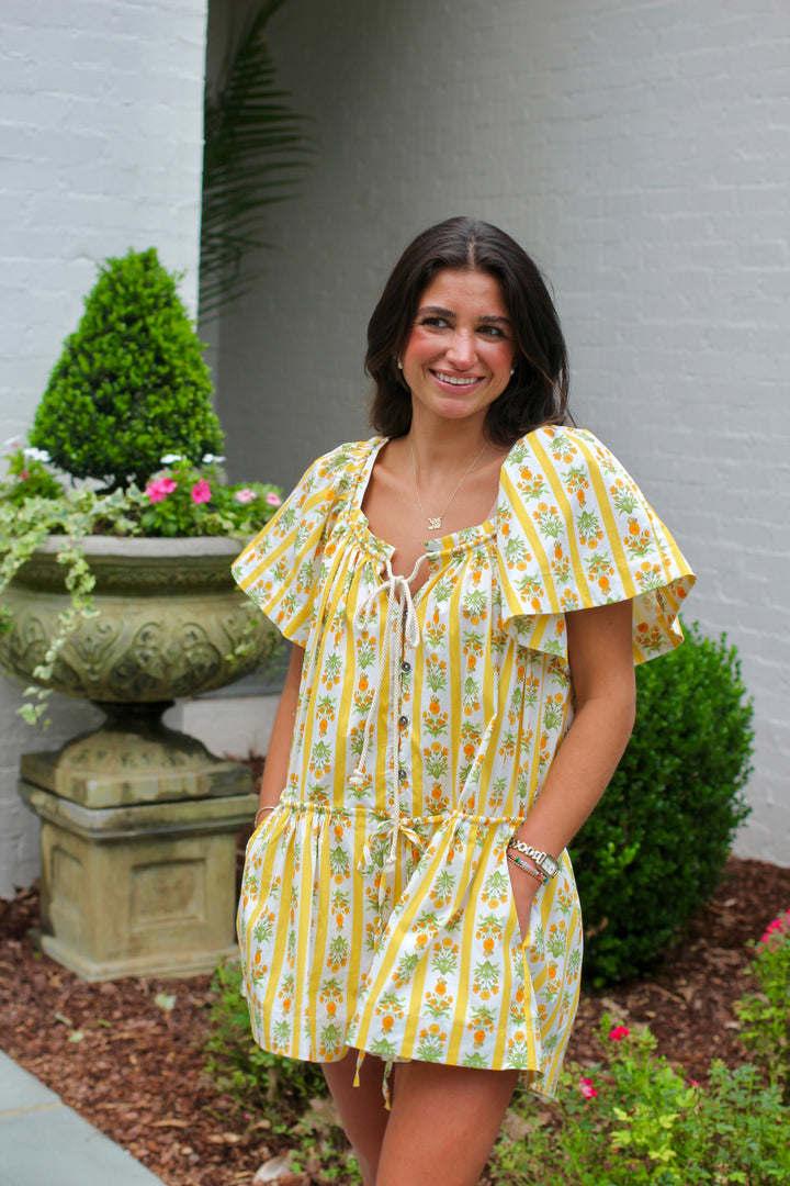Sunflower Fields Romper
